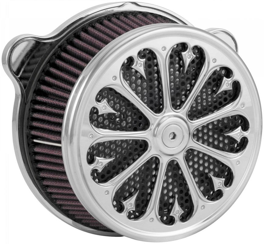 Xtreme Machine 395122 Stiletto Chrome Air Cleaner fits 08-16 Touring Models TBW and some Screamin Eagle Models