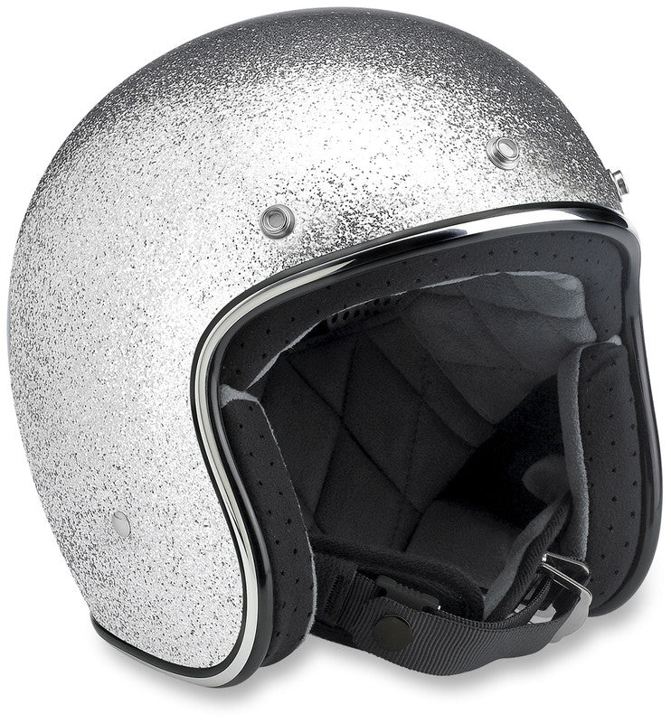 Biltwell Bonanza Silver Glitter 3/4