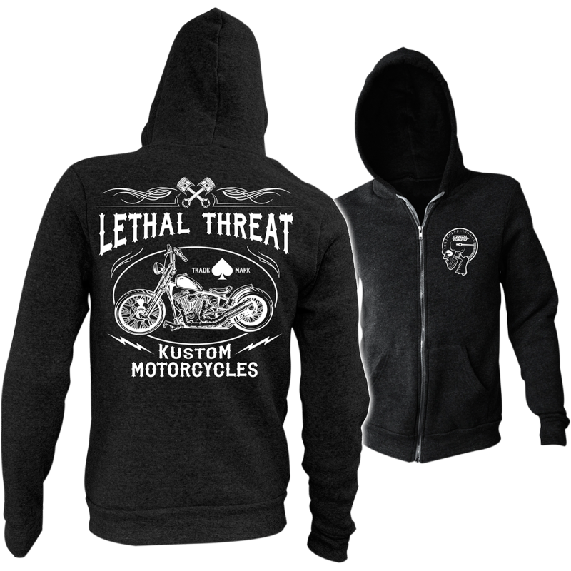 High Compression Hoodie - Biker Hoodie – Lethal Threat